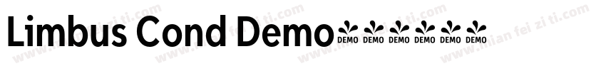 Limbus Cond Demo字体转换